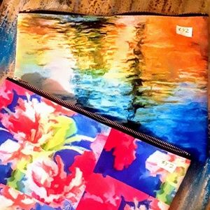 Large Wearable Art  Carry All Pouch